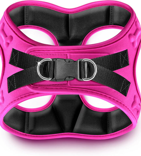 Comfort Fit Dog Harness - Comfortable Puppy Harness & Dog Vest: Adjustable, Soft Padded for Small, Medium Dogs - Easy to Put-On Dog Harness Medium Sized Dog