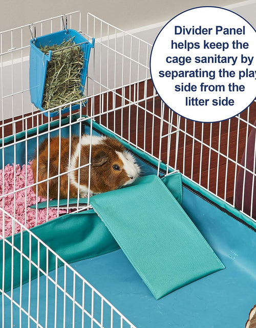 Load image into Gallery viewer, Guinea Habitat plus Guinea Pig Cage by Midwest W/ Top Panel, 47L X 24W X 14H Inches
