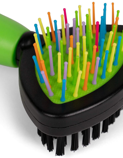 Load image into Gallery viewer, Dog Grooming Supplies - Dog Bristle Brush for Dogs - Dog Nail Clippers - Bristle Brush Dog Brushes for Grooming, Dog Grooming Tools from Wags and Wiggles Brush, Pet Slicker Dog Brush
