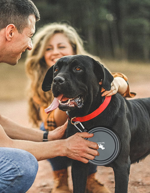 Load image into Gallery viewer, Expandable Dog Bowls for Travel, 2-Pack Dog Portable Water Bowl for Dogs Cats Pet Foldable Feeding Watering Dish for Traveling Camping Walking with 2 Carabiners, BPA Free

