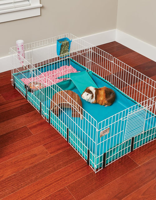 Load image into Gallery viewer, Guinea Habitat plus Guinea Pig Cage by Midwest W/ Top Panel, 47L X 24W X 14H Inches
