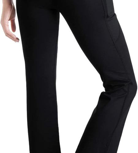 ,27"/29"/31"/33"/35"/37",Women'S Bootcut Yoga Pants Workout Pants Side Pockets
