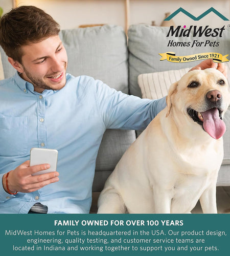 Deluxe Dog Beds Super Plush Dog & Cat Beds Ideal for Dog Crates Machine Wash & Dryer Friendly, 1-Year Warranty