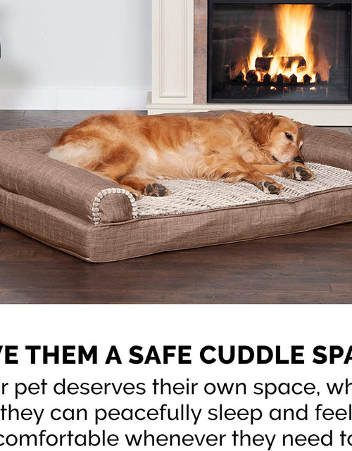 Load image into Gallery viewer, Orthopedic, Cooling Gel, and Memory Foam Pet Beds for Small, Medium, and Large Dogs and Cats - Luxe Perfect Comfort Sofa Dog Bed, Performance Linen Sofa Dog Bed, and More
