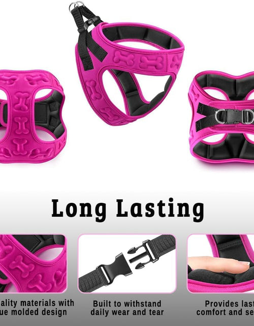 Load image into Gallery viewer, Comfort Fit Dog Harness - Comfortable Puppy Harness &amp; Dog Vest: Adjustable, Soft Padded for Small, Medium Dogs - Easy to Put-On Dog Harness Medium Sized Dog
