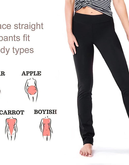 Load image into Gallery viewer, 27"/29"/31"/33"/35"/37" Women'S Straight Leg Yoga Pants Workout Pants
