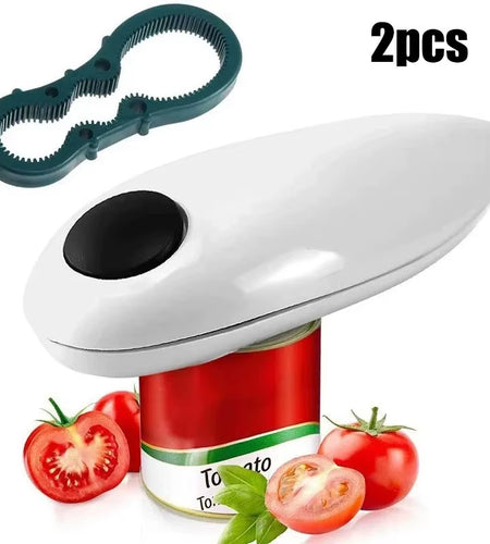 The One-Touch Electric Can Opener – Effortless Kitchen Convenience