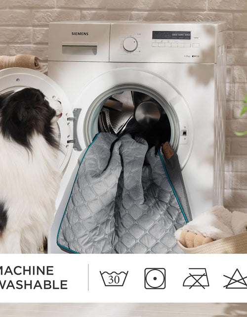 Load image into Gallery viewer, Orthopedic Dog Bed for Large Dogs - Memory Foam, 2-Layer Thick Pet Bed with Removable Washable Cover and Waterproof Lining (36X27X3.5 Inches), Dog Mattress, Grey
