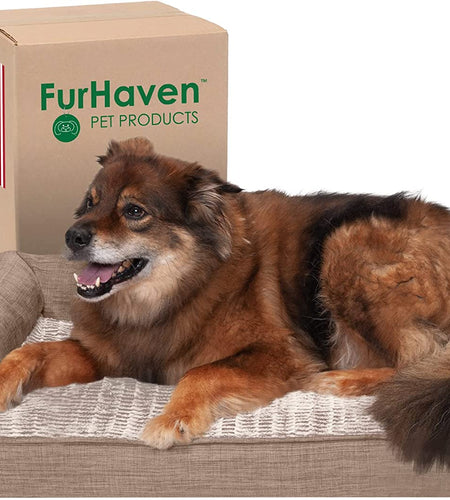 Orthopedic, Cooling Gel, and Memory Foam Pet Beds for Small, Medium, and Large Dogs and Cats - Luxe Perfect Comfort Sofa Dog Bed, Performance Linen Sofa Dog Bed, and More