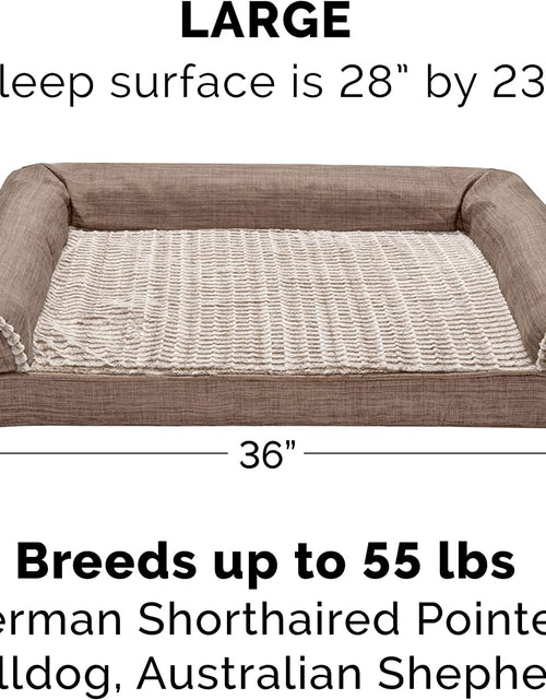 Load image into Gallery viewer, Orthopedic, Cooling Gel, and Memory Foam Pet Beds for Small, Medium, and Large Dogs and Cats - Luxe Perfect Comfort Sofa Dog Bed, Performance Linen Sofa Dog Bed, and More
