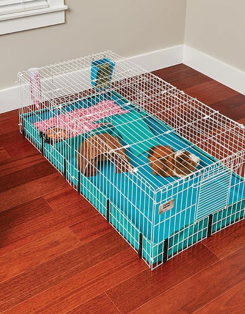 Load image into Gallery viewer, Guinea Habitat plus Guinea Pig Cage by Midwest W/ Top Panel, 47L X 24W X 14H Inches
