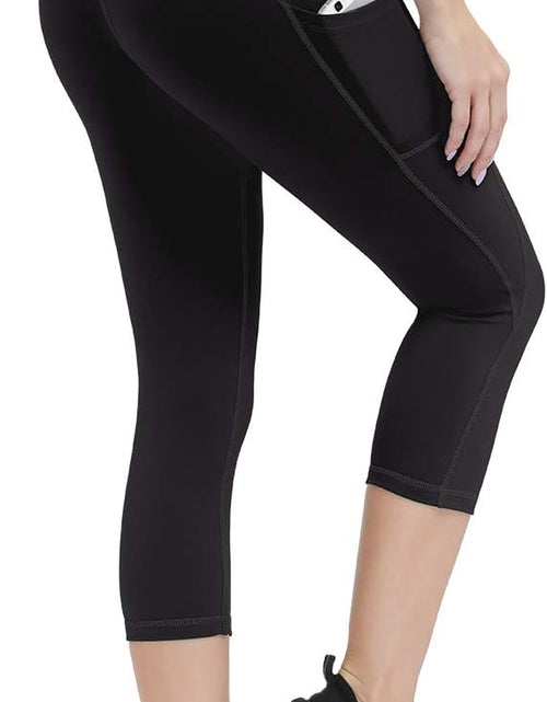 Load image into Gallery viewer, Yoga Pants with Pockets for Women High Waisted Workout Leggings Tummy Control Athletic Leggings

