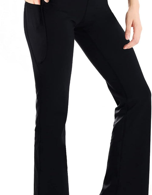 Load image into Gallery viewer, ,27"/29"/31"/33"/35"/37",Women'S Bootcut Yoga Pants Workout Pants Side Pockets
